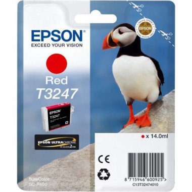 Kasetė Epson T3247 Red OEM