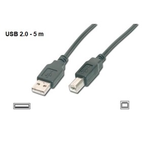 USB 2.0 A–B spausdintuvo laidas Gembird 4,5 m (CCF-USB2-AMBM-15)