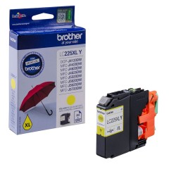 Kasetė Brother LC225XL Y Geltona – Originali