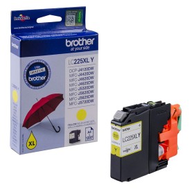 Kasetė Brother LC225XL Y Geltona – Originali