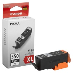 Kasetė Canon PGI-550XL BK (6431B001) Juoda – Originali Kasetė Canon PGI-550XL BK (6431B001) Juoda – Originali