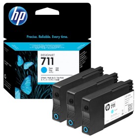 Kasetė HP 711 C, 3x29 ml (CZ134A) – Originali