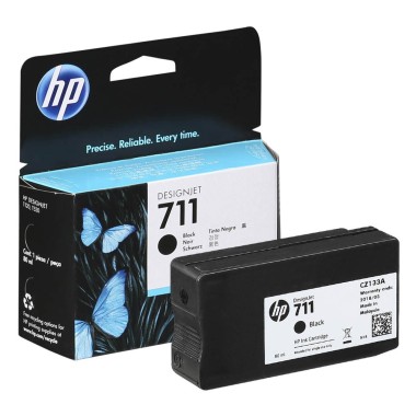 Kasetė HP 711XL BK (CZ133A) – Originali