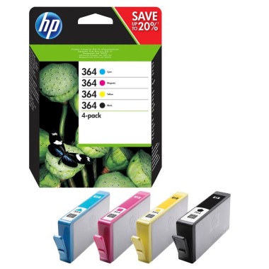 HP 364 kasečių rinkinys (N9J73AE) – Originalus