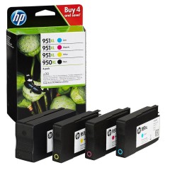 HP 950XL / 951XL kasečių rinkinys (C2P43AE) – Originalus HP 950XL / 951XL kasečių rinkinys (C2P43AE) – Originalus