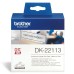 Brother DK-22113 lipni etikečių juostelė (skaidri, 62 mm) – Originali