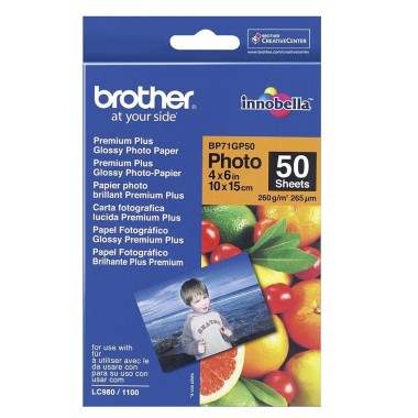 Foto popierius Brother BP71GP50 Blizgus A6