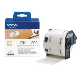 Brother DK-11209 lipni etikečių juostelė (balta, 29x62 mm) – Originali