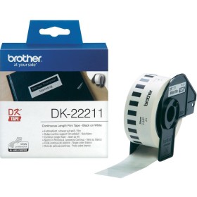 Brother DK-22211 lipni etikečių juostelė (balta ilgai išliekanti, 29 mm) – Originali
