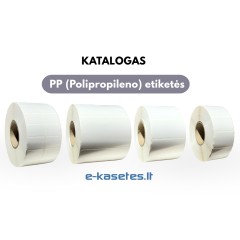 Lipnių PP etikečių, lipdukų — katalogas