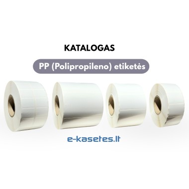 Lipnių PP etikečių, lipdukų — katalogas Lipnių PP etikečių, lipdukų — katalogas