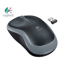 Belaidė pelė Logitech M185 (910-002238), pilka