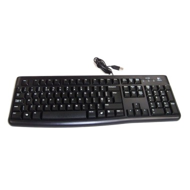 Klaviatūra Logitech K120 (Juoda)