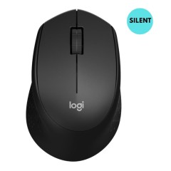 Logitech M330 Silent Plus belaidė pelė juoda (910-004909)