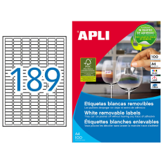Lipnus popierius Apli Balti A4 (189 etik.) 25 lapai