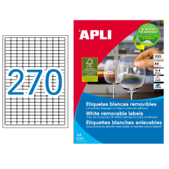 Lipnus popierius Apli Balti A4 (270 etik.) 25 lapai