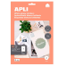 Lipnus popierius Apli HOME balti blizgūs A4 (1 etik.) 10 lapų