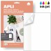 Lipnus popierius Apli HOME balti blizgūs A4 (1 etik.) 10 lapų