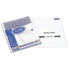 Įmautės BANTEX, A4, matinės pailgintos