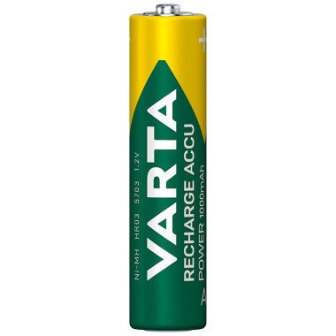 Kraunamos Baterijos Varta recharge accu power AAA
