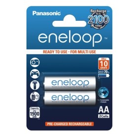 Panasonic Eneloop AA 1900 mAh įkraunamos baterijos – 2 vnt. Panasonic Eneloop AA 1900 mAh įkraunamos baterijos – 2 vnt.