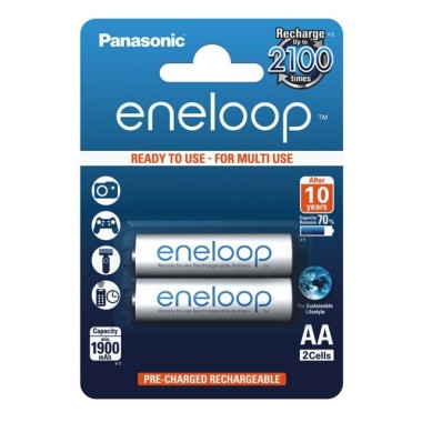 Kraunamos baterijos Eneloop AA, HR6 1900 mAh 2 vnt.