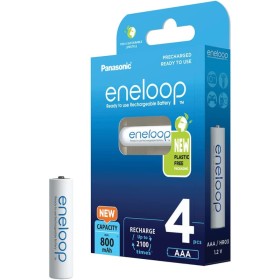 Panasonic Eneloop AAA 800 mAh įkraunamos baterijos – 4 vnt.