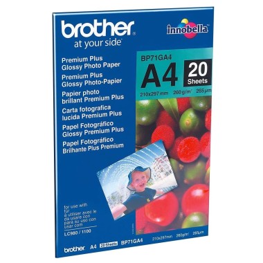 Foto popierius Brother BP71GA4 Blizgus A4