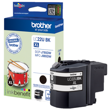 Kasetė Brother LC22UBK, black – Originali