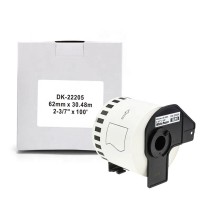 Lipni juostelė Brother DK-22205 62mm. (Balta) ECO