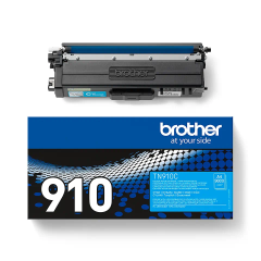 Kasetė Brother TN-910C mėlyna – Originalas Kasetė Brother TN-910C mėlyna – Originalas