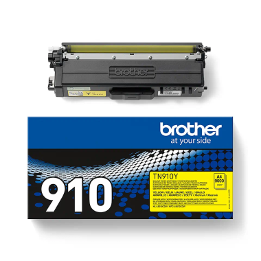 Kasetė Brother TN-910Y geltona – Originalas Kasetė Brother TN-910Y geltona – Originalas