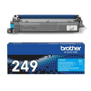 Kasetė Brother TN-249C Mėlyna – Originali