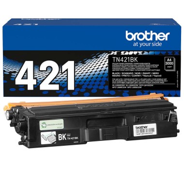 Kasetė Brother TN-421BK, juoda – Originali