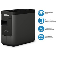 Brother PT-P750W profesionalus etikečių spausdintuvas su Wi-Fi Brother PT-P750W profesionalus etikečių spausdintuvas su Wi-Fi