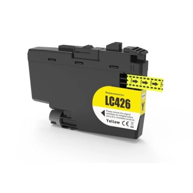 Kasetė Brother LC426 Y, geltona – ECO