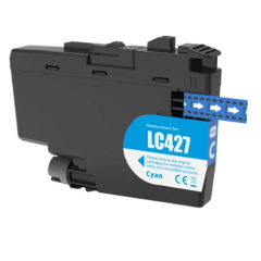Kasetė Brother LC427C mėlyna – ECO Kasetė Brother LC427C mėlyna – ECO
