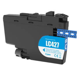 Kasetė Brother LC427C mėlyna – ECO