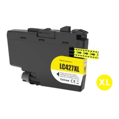 Kasetė Brother LC427XLY geltona – ECO