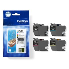 Kasetės Brother LC421VALDR Spalvų rinkinys OEM