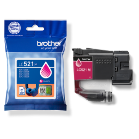 Kasetė Brother LC521M magenta – Originali