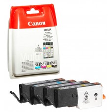 Kasetė Canon CLI-581 C/M/Y/BK Rinkinys OEM 