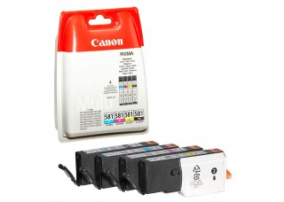 Kasetė Canon CLI-581 C/M/Y/BK Rinkinys OEM