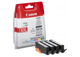 Kasetė Canon CLI-581XXL C/M/Y/BK rinkinys OEM