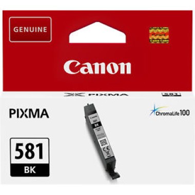 Kasetė Canon CLI-581BK juoda – Originali