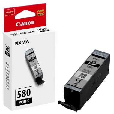 Kasetė Canon PGI-580 BK (2078C001), juoda – Originali
