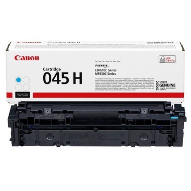 Kasetė Canon 045H C (1245C002) mėlyna – Originali