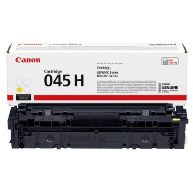 Kasetė Canon 045H Y (1243C002) geltona – Originali