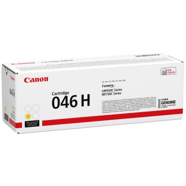 Kasetė Canon cartridge 046H Y OEM