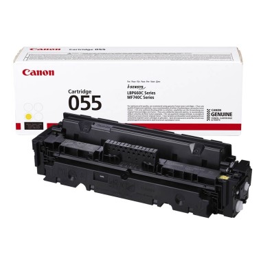 Kasetė Canon 055 Y (3013C002) geltona – Originali